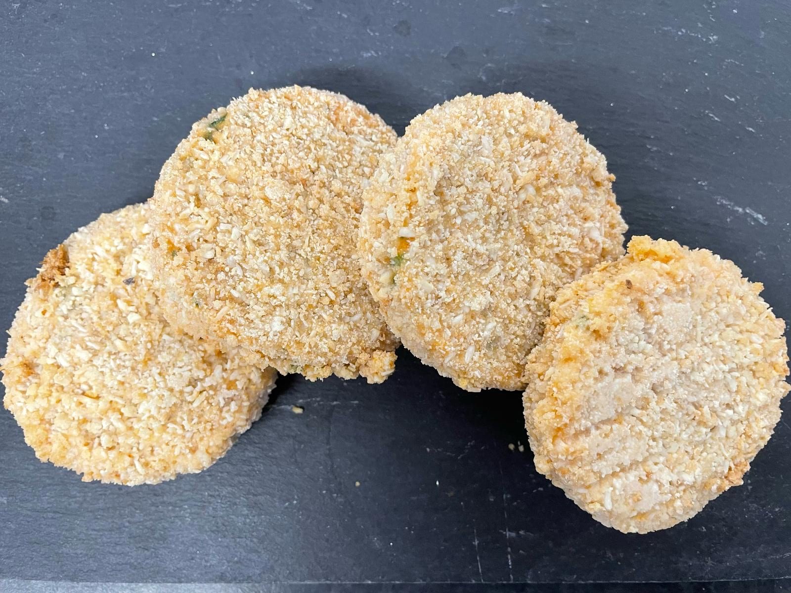 Salmon& cod asian fishcakes